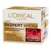 L’Oreal Paris Ekspert Wieku 50+ Przeciwzmarszczkowy krem liftingujący
