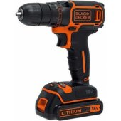 Black&Decker BDCDC18K-QW Black + Decker BDCDC18K-QW 18 V akumuliatorinis gręžtuvas