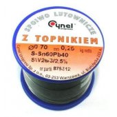 Lut cynowy z topnikiem fi 3,00 250g