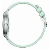 L28 Silver/ Green Leather
