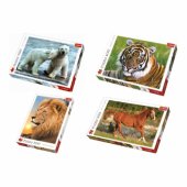 TREFL 500 PCS. Mona Lisa and a purring kitty