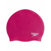 Plain Moulded Silicone cap, electric pink