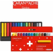 _8205121 Caran d`Arche CARAN D®ACHE Swisscolor vaškinės kreidelės, kartono