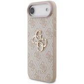PU 4G Metal Logo Strap Case iPhone Air Pink