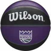 NBA Team Sacramento Kings Ball WTB1300XBSAC Size 7 Black/ Purple