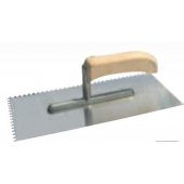 Mega plieninė glaistyklė 270x130mm su 10x10mm dantukais - 61654
