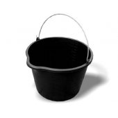 Plastikinis statybinis kibiras 15L su piltuvėliu