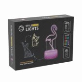 SNL119RGB LED lamp Light decoration Animals RGB 3D