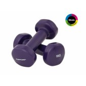 Hanteliai – viniliniai 2 x 1.0 kg