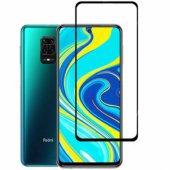 Plonas ekrano apsauginis stiklas Xiaomi Redmi Note 9 / 10X juodas