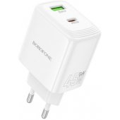 BN30 GaN USB-A/ C QC 3.0 PD 45W White
