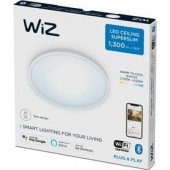 WiZ LED lubinis šviestuvas WIZ 14W SUPERSLIM, apvalus [318