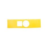 Siemens Yellow label for 150x38mm cassettes self-adhesive without desc