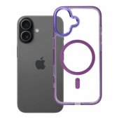 Clear Hybrid Mag Cover iPhone 17 Purple