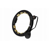 Hula Hop HMS HHM13 with magnets, weight and counter black-gold