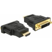 Adapteris HDMI - DVI-I juodas