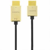 Cable High Speed Ethernet HDMI 1.4 4K 60Hz 3m Black/ Gold