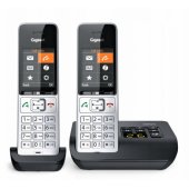 COMFORT 500A DUO DECT Black/ Silver