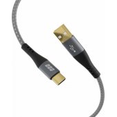 USB-A to USB-C 3m Grey USB-AC-00004