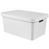 Curver INFINITY 45L baltas konteineris su dangčiu