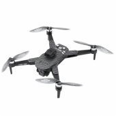 Dronas Y329 HD kamera, WIFI, LED lemputės, programėlė, juodas anglies pluoštas
