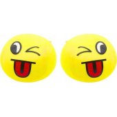 Soft Ball Smiley Emoji Ball Yellow 9cm