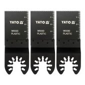 Yato HCS plunge blade for multitool 34mm 3pcs.