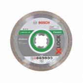 Bosch X-LOCK diamond cutting disc Standard for Ceramic 125mm (O 125mm