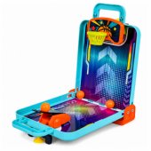 Mini Arcade Game 3 in 1 krepšinis, pinbolas, boulingas, nešiojamas dėklas