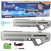 _7628250 Elektrinis automatinis vandens šautuvas, baltas-pilkas, 1000 ml, 61 cm