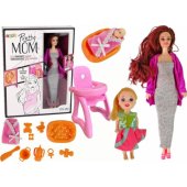 _6963814 Pregnant Baby Doll Long Hair Accessories