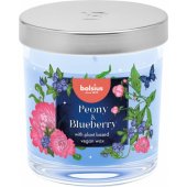 Candle Ø7x8cm Peony& Blueberry