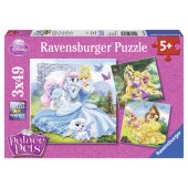 _7047014 Ravensburger Puzzle 3x49 pc Princesses