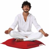 Cushion Pouf 70x70 - Red