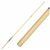 Big Srieginis lakuotas medinis šluotos kotas 120cm