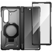 UB GRIP MAG dėklas su stovu ir „MagSafe“, skirtas Samsung Galaxy Z Fold 8, juodas