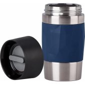 Emsa Travel Mug Compact termopuodelis 0,3 litro (tamsiai mėlynas, užsukamas dangtelis)