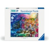 _7171851 Ravensburger dėlionė 2000 detalių Colorful Cinque Terre