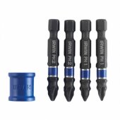 " Irwin Set of PH PZ IMPACT 1/ 4"" impact blades 5pcs. 1923416"