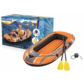 Bestway HYDRO-FORCE pripučiamoji valtis – su irklais ir kojine pompa