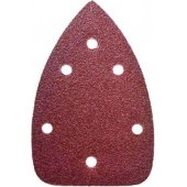 Dedra triangular hole sandpaper velcro 140 x 140 x 80mm grada