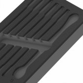 Wera 9830 putplasčio įdėklas, skirtas 6000 Joker Set 1 (juodas/ pilkas, Tool Rebel
