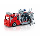 Scientific Fun Mechanics Laboratory Fire Truck Red Clementoni 50245