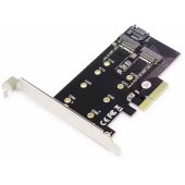 M.2 NGFF / NVMe SSD PCI Express 3.0 (x4) papildoma plokštė