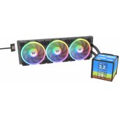 MINECUB E 360 Ultra ARGB LCD vandens aušinimas, juodas