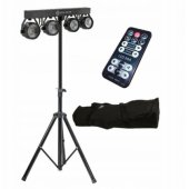 _7773679 LIGHT4ME LED COB PAR juosta 4x30W stovas ir dėklas