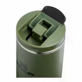 The Transit Fliptop Mug 0,35L tumši zaļa
