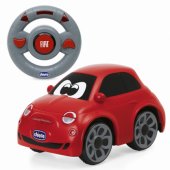 _6791467 Chicco FIAT 500 WITH REMOTE RED