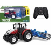 Remote-controlled Tractor Roller 2.4G Rubber Wheels
