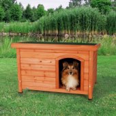 Trixie Classic būda su plokščiu stogu "Nature" 85 � 58 � 60 cm